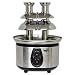 �ȡ����륷���� ���֥륿� ���祳�졼�ȥե�����ƥ� Total Chef WTF-43 Stainless-Steel Double-Tower Chocolate Fountain