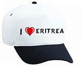 I Love Eritrea White Cap