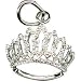 Rembrandt Charms Tiara Charm, Sterling Silver