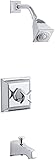 KOHLER K-T461-3S-CP Memoirs Rite-Temp Pressure-Balancing Bath and Shower Faucet Trim with Stately De