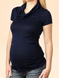 A Pea in the Pod: Short Sleeve Side Ruched Maternity Sweater