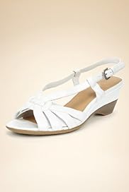 Footglove™ Original Leather Wishbone Wedge Sandals