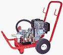 Wheeler Rex Gas Power Operated Hydrostatic Test Pump: Roller pump