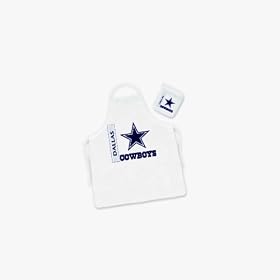Dallas Cowboys Apron and Mitt Set by -
