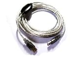 Euronetwork USB2.0: USB Active extension, A Plug - A Socket, 5 Mtrs