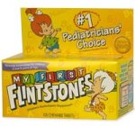 My First Flintstones Multivitamin Chewable Tablets for Ages 2 to 3 Years, 100-Count Bottles (Pack of 3)