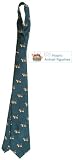 Basset Hound Tie (Men's Dog Breed Neck Tie)