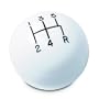 Hurst 1630008 White 5-Speed Classic Shifter Knob