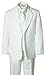 Tuxgear Boys White Suit with First Holy Communion Cross Neck Tie