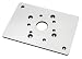 Bench Dog 40-026 ProPlate, Phenolic Predrilled 2-Inch Bit Opening