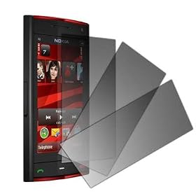 3 Pack of Premium Crystal Clear Screen Protectors for Nokia X6 [Accessory Export Packaging]