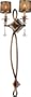 Minka Lavery Aston Court 4742-206 Small Crystal 2-LT 120w (44"H x 15"W) Torchiere Lighting in Bronze