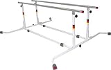 Universal Adjustable Bar White coated finish - Sports Exercise Equipment
