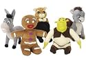 SHREK 3, MINI PLUSH SET 0F 5 SOFT TOYS