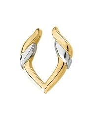 Genuine IceCarats Designer Jewelry Gift 14K White Gold Pendant Enhancer. Enhancer Pendant Enhancer In 14K White Gold