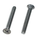 #6-32 x 3/16 Stainless Flat Head Phillips Machine Screws Qty (100)