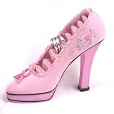 Find a Cure - Pink Shoe Ring Hoder