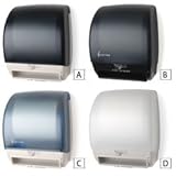 PALMER FIXTURE Electra Hands-Free Electronic Towel Dispensers - Black