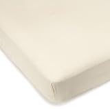 31Wa4aNsBjL. SL160  Bargoose Natural Cotton Secure Corner Fitted Crib Sheet