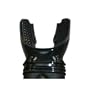 IST Comfort mouthpiece larger & longer tabs - Ergonomic - Black silicone