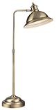 Antique Brass Adjustable Height Pharmacy Desk Lamp