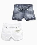 Hannah Montana Girls Studded Cuffed Shorts