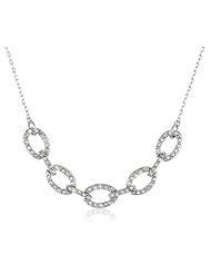 Juicy Couture Pave Link Necklace, 16"