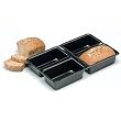 Norpro Nonstick 4 Linking Bread Loaf Pan NEW