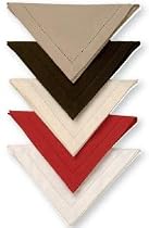 Danica 84-5514 White Hemstich Napkins 100% Cotton, 50x50cm, 10 colours