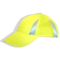  Reflective Cap Safety Hat Neon Running Biker Hunte by Hawk