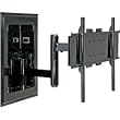 Peerless In Wall Mount 32 - 71 Inches, Black