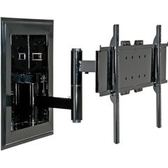 Peerless In Wall Mount 32 - 71 Inches, Black