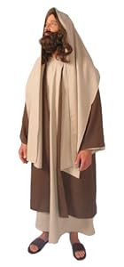 Alexanders Costumes Jesus Crucifixion, Brown, One Size