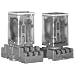 Eaton D3PF3AT1 General Purpose Relay, 12A Rated Current, 3PDT Contact Configuration, 24VDC Coil Voltage, 470 ohm Coil Resistance
