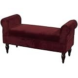 Linon Lillian Bench, Berry