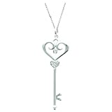 Sterling Silver Diamond Fleur De Lis Pendant Sterling Silver Diamond Fleur De Lis Pendant