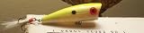 Rebel Pop R Bass Fishing Lure Chart and White Color