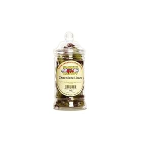 Traditional Chocolate Limes - 250g Victorian Jar