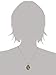 The Vatican Library Collection Oval Blue Angel Pendant Necklace
