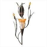 Dawn Lily Candle Holder Home Accent Decor Wall Sconce