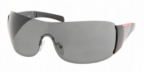 Authentic Prada Sunglasses SPS07H Color GLOSSY BLACK GRAY