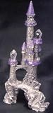 Diamond-Cut Castle with Purple Accents