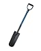 Bully Tools 92535 Super Heavy Duty Commercial Grade G-Model D-Grip Drain Spade
