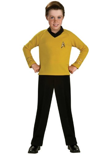 Star Trek Classic Gold Child Costume