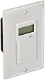 Woods 59020 In-Wall 7-Day Digital Timer, White