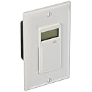 Woods 59020 In-Wall 7-Day Digital Timer, White