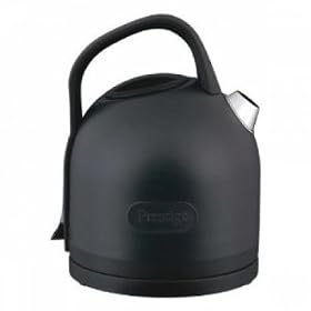 Prestige Debut Kettle, 1.5 Litre, Black and Grey