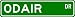 ODAIR Street Sign ~ Personalized Family Lastname Sign ~ Gameroom, Basement, Garage Sign Novelty** ALUMINUM