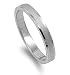 Sterling Silver Plain Rings - Band Width: 4mm - Sizes: 4-9