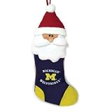 NCAA Michigan Wolverines Santa Stocking 22